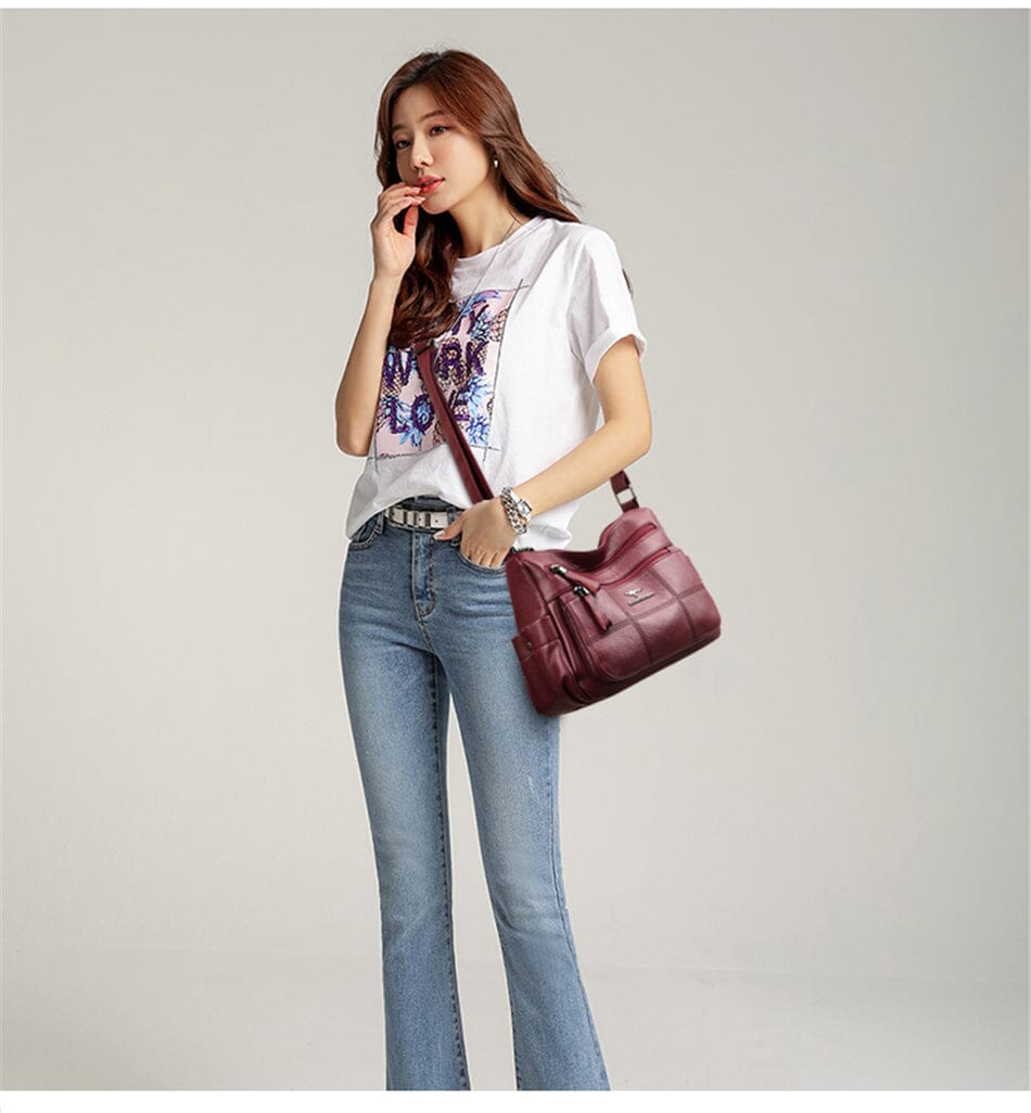 Anna-Berg | Multi-Layer Crossbody Bag