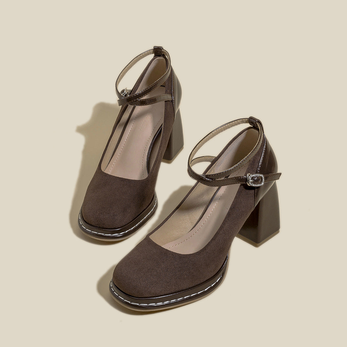 Anna-Berg | Elegant Pointed Toe Heels in Leather