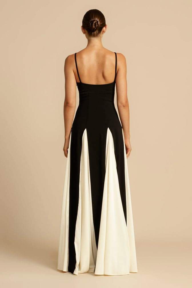 Anna-Berg | Color Block Slip Dress