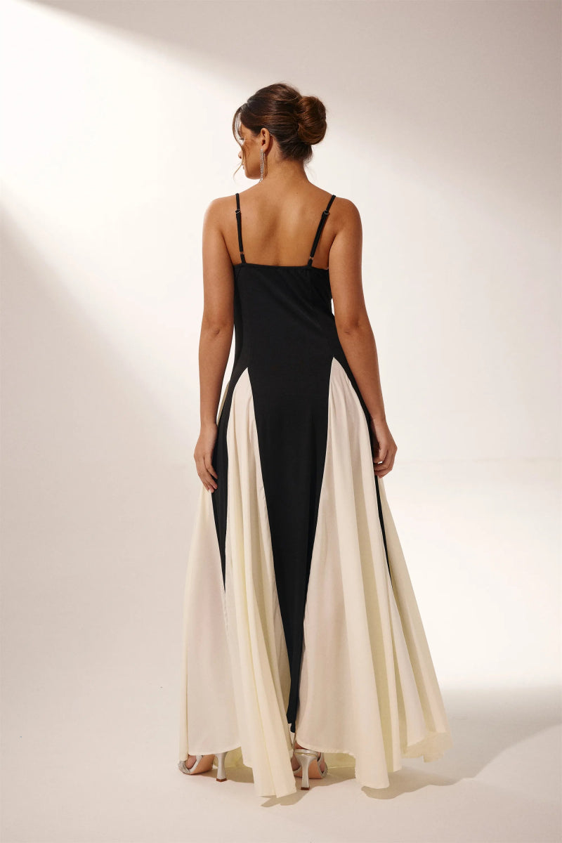 Anna-Berg | Color Block Slip Dress