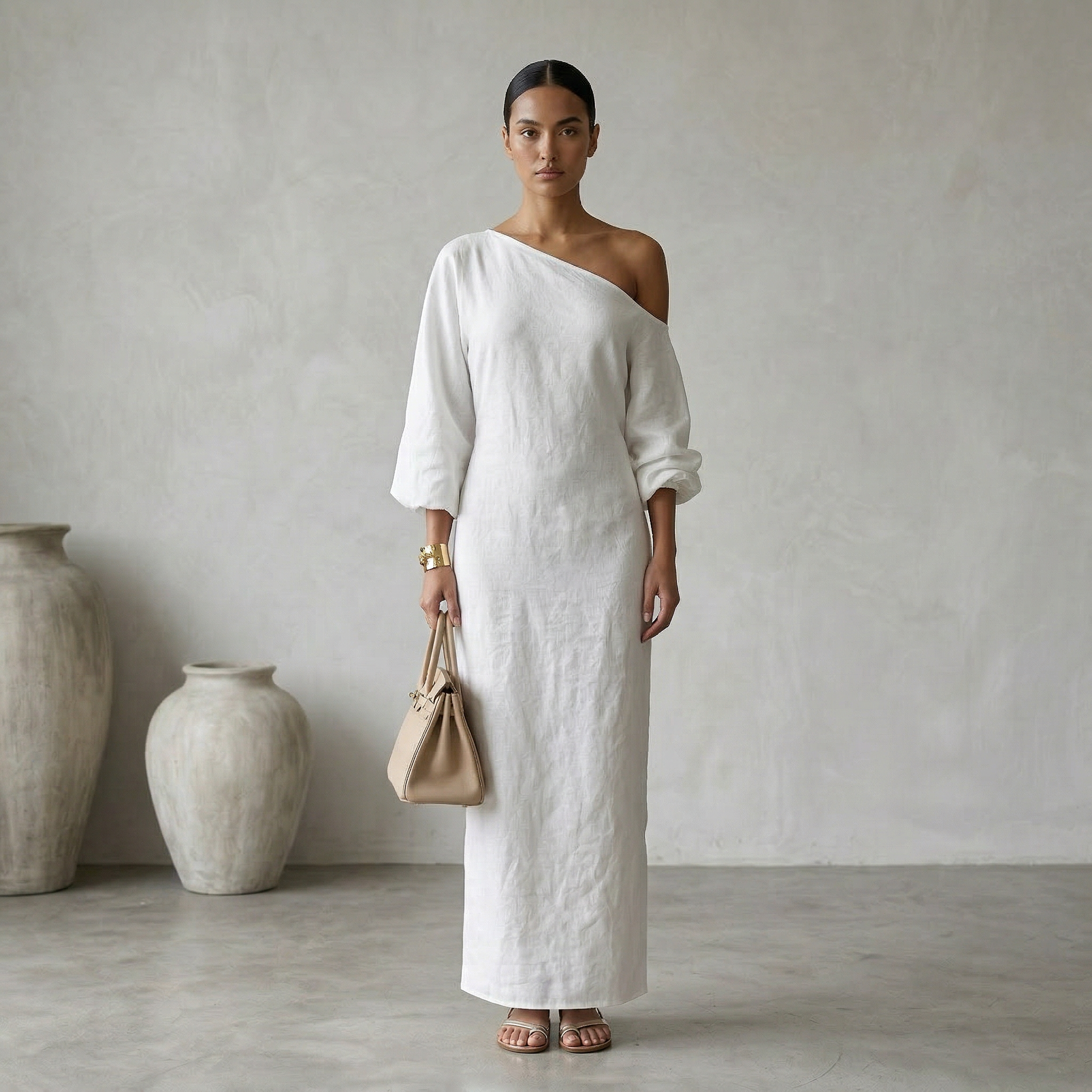 Anna-Berg | Timeless La Blanca Dress for Effortless Elegance