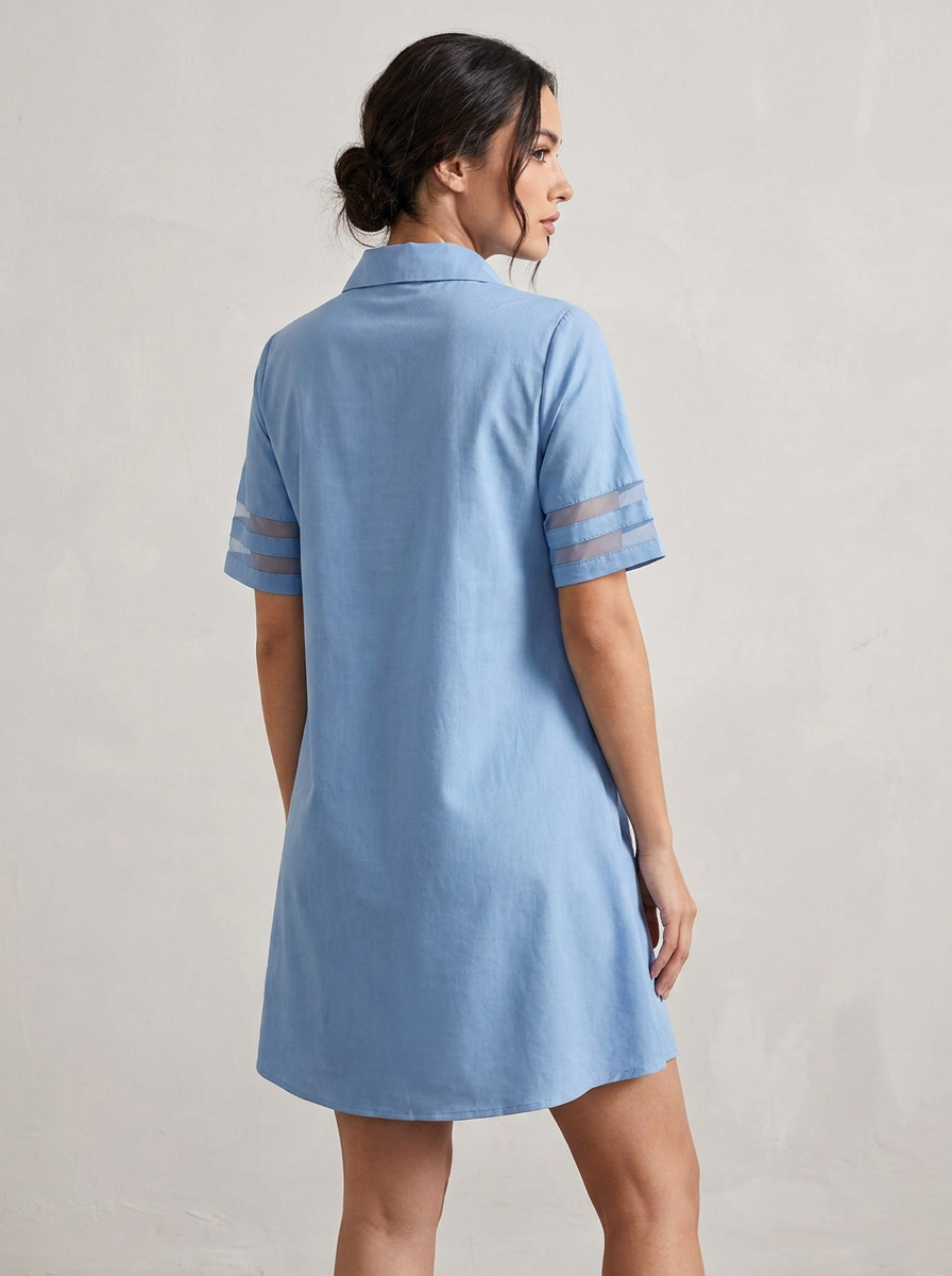 Anna-Berg | Feminine Shirt Dress with a Flattering Silhouette