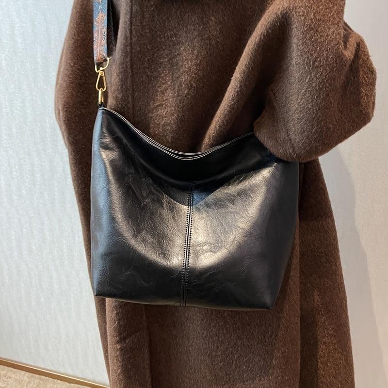 Anna-Berg | Classic Shoulder Bag with Adjustable Strap