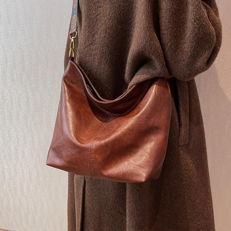 Anna-Berg | Classic Shoulder Bag with Adjustable Strap