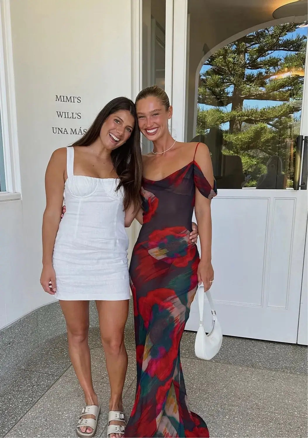 Anna-Berg | Refined Maxi Dress With Straps, Neckline, And Slit