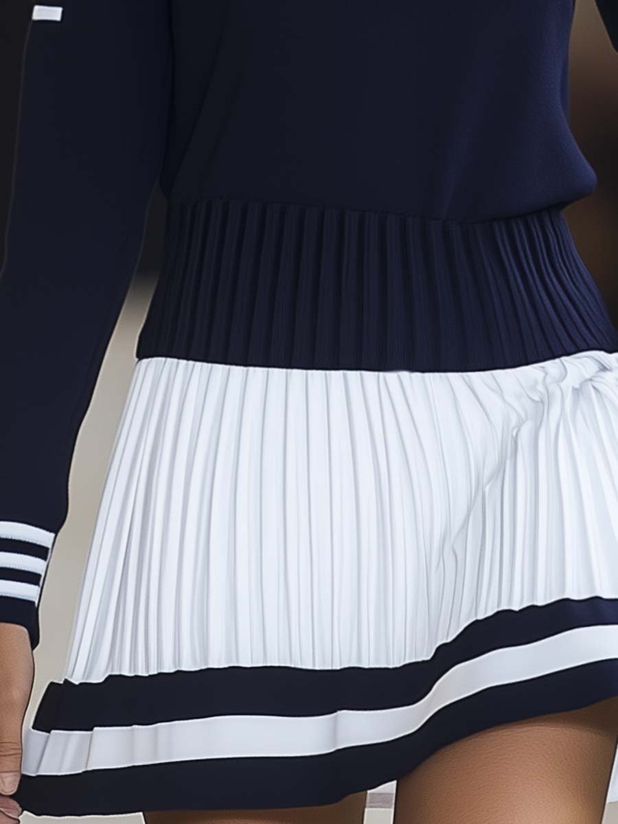 Anna-Berg | Navy Blue Dress