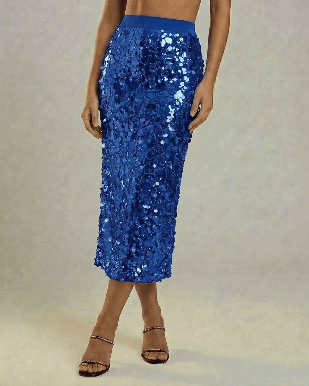 Anna-Berg | Sequin Bodycon Skirt High Waist Dress