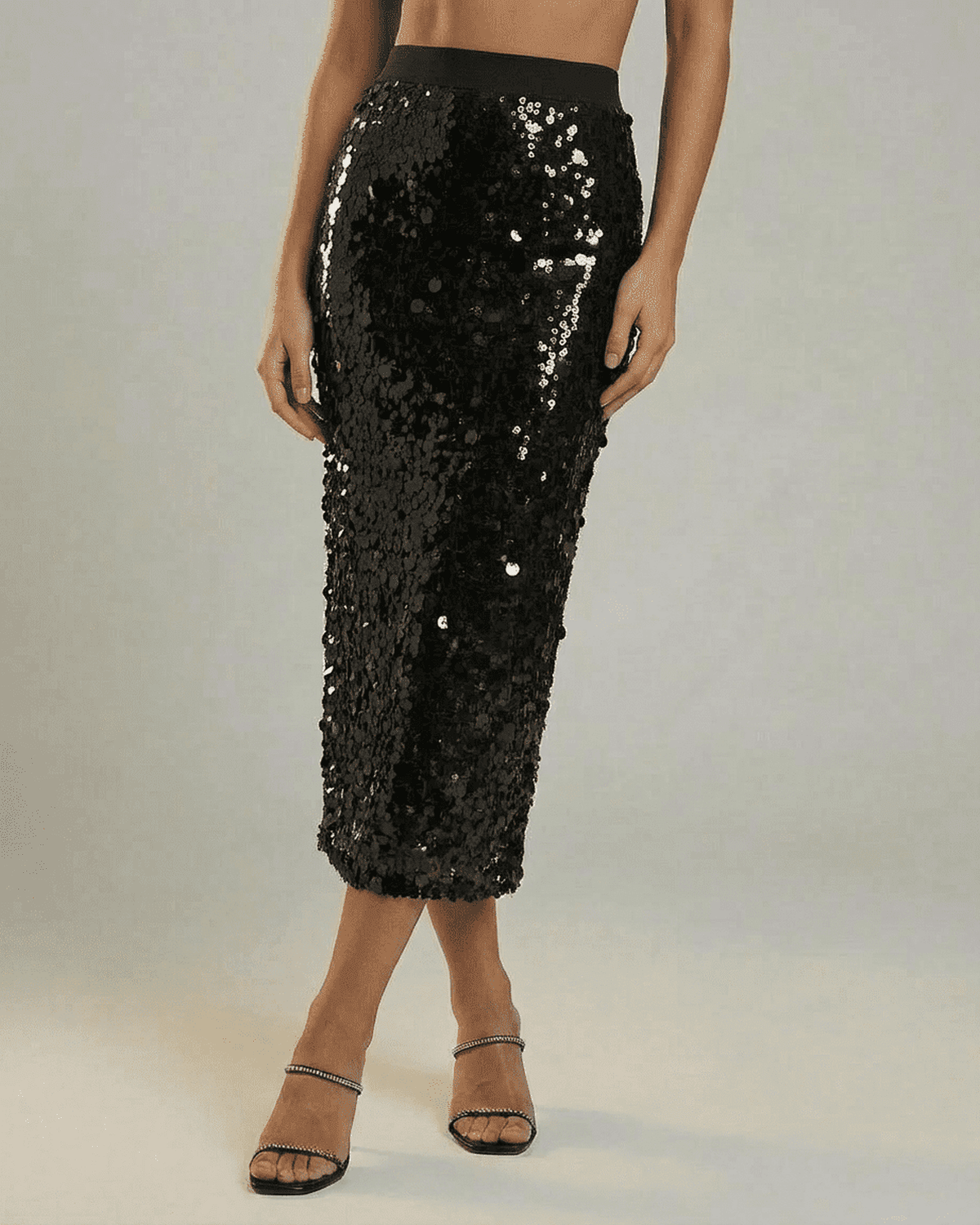 Anna-Berg | Sequin Bodycon Skirt High Waist Dress