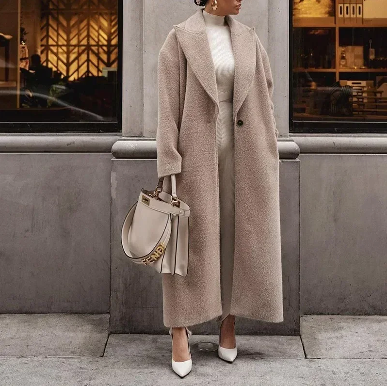Anna-Berg | Women's Oversized Wool Coat