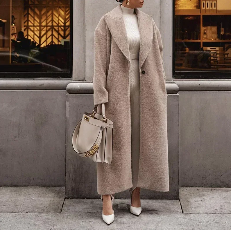 Anna-Berg | Women's Oversized Wool Coat