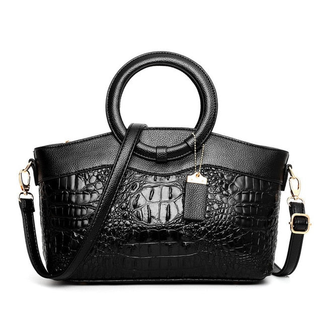Oriana | Handbag, Crocodile, Retro Gradient