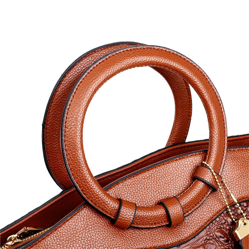 Oriana | Handbag, Crocodile, Retro Gradient