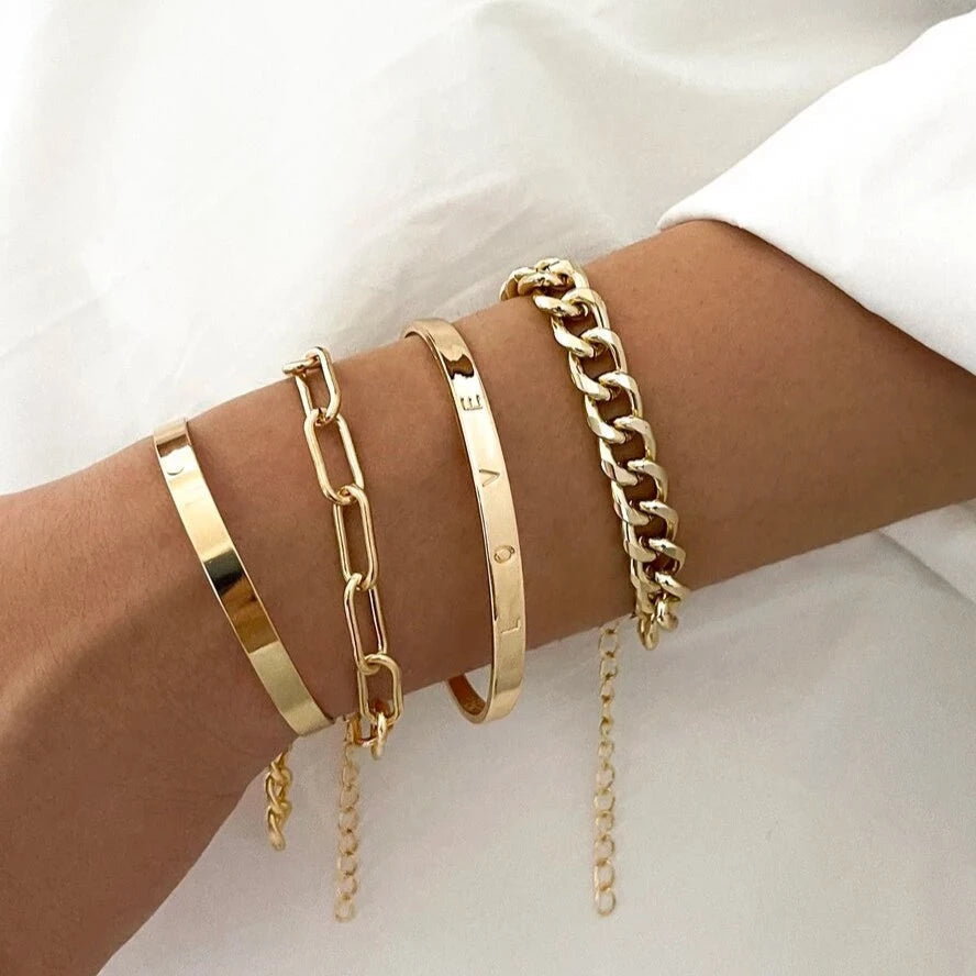 4 Delars Deja Bracelet Set