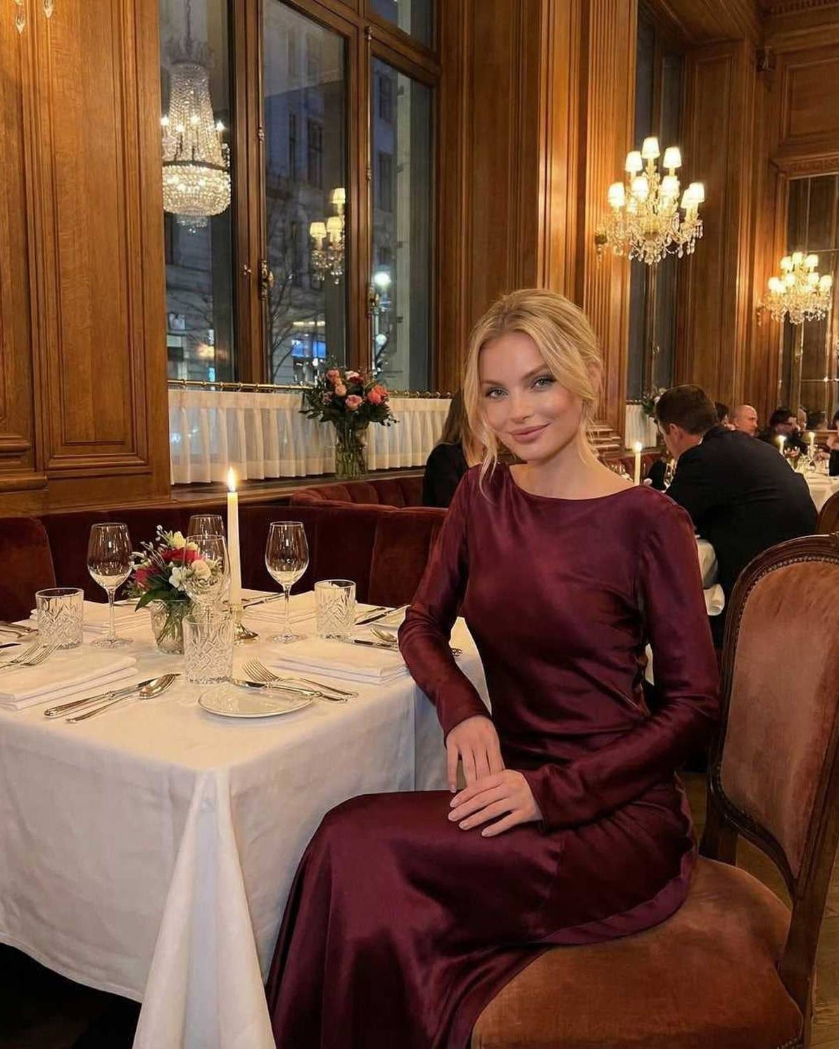 Anna-Berg | Satin Dress