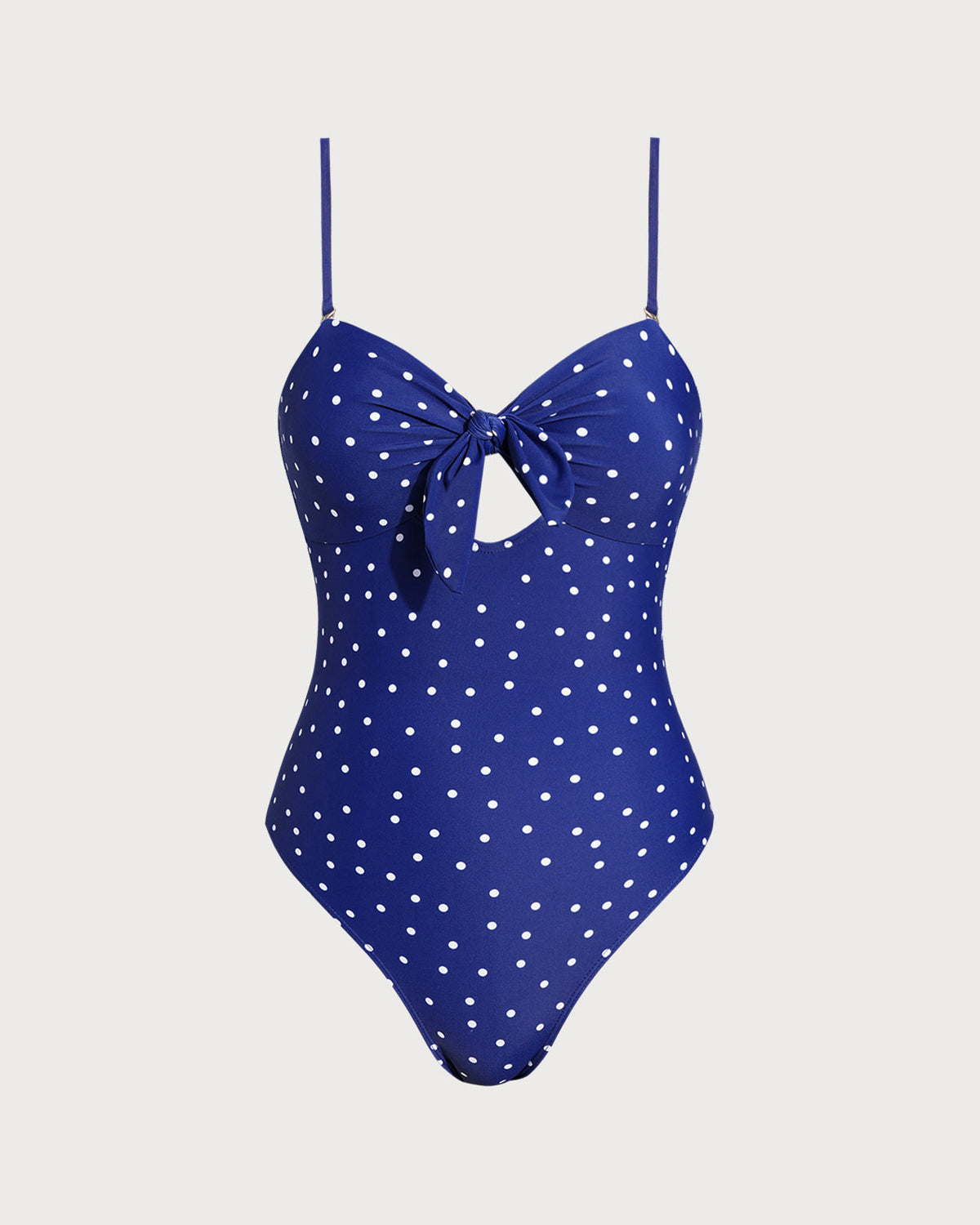 Anna-Berg | Polka Dot One Piece Swimwear, Women's, Blue, Fit: Regular