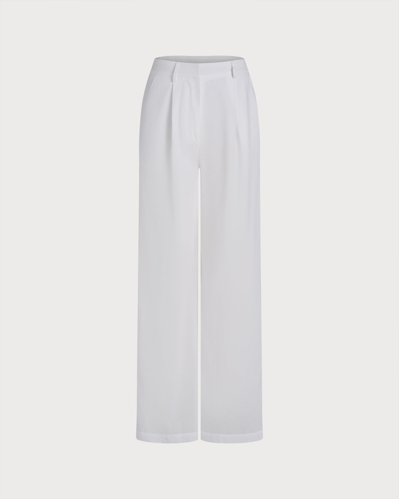 Anna-Berg | White Casual Pants for Women